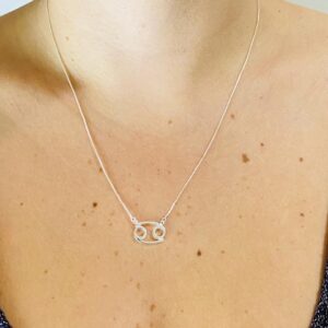 Colar Signo Cancer