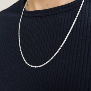 Corrente Masculina Piastrine 2 mm