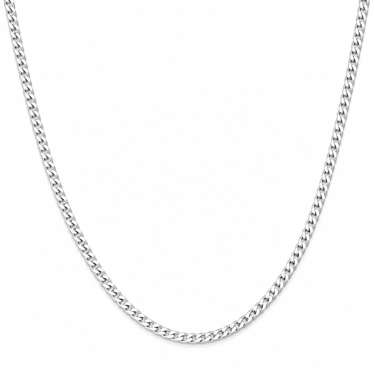 Corrente Grumet em Prata 925 3 mm – 60 ou 70 cm (1)