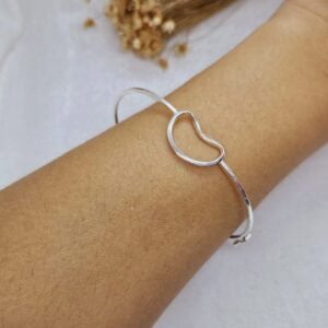 Bracelete Geométrico Lua Vazada