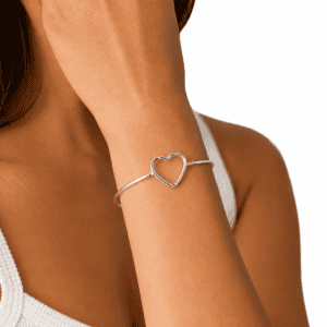 Bracelete Geometrico Coração