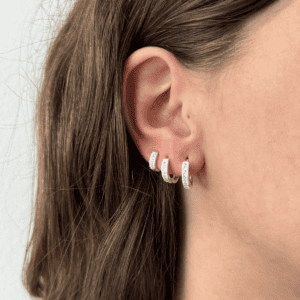 Argolas de Zircônias Embutidas em Click 3 mm