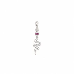 Pingente Cobra em Prata 925 – 25 mm