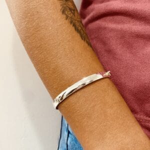 Bracelete Arredondado 6 mm ( Pulso Fino )