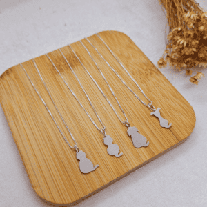 Colar Minimalista Linha Pet