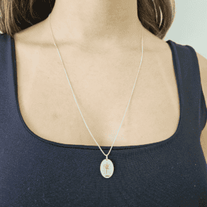 Colar Unissex Medalha Santo Antônio