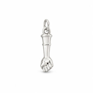 Pingente Figa em Prata 925 – 5 mm x 15 mm