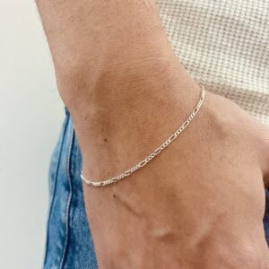 Pulseira Masculina 3x1- 2 mm
