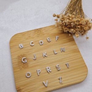 Pingente Letra Cravejada