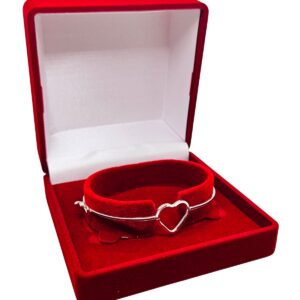 Caixinha De Veludo Para Braceletes e Pulseiras