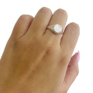 Anel Chapa Lisa 10 mm