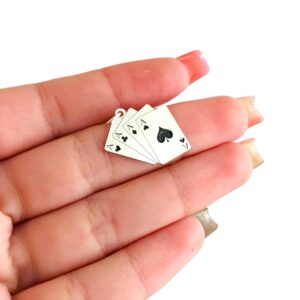 Pingente Naipes de Cartas