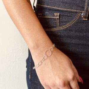 Pulseira Círculos Diamantados
