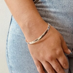 Bracelete Arredondado 6 mm (Pulsos Plus Size)