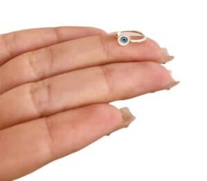 Piercing Fake Olho Grego