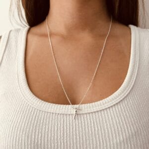Colar Cartier Longo Cristo
