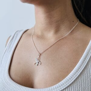 Colar Cartier Libélula com Zircônias