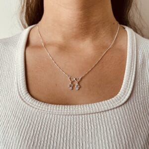 Colar Filhos Corações Casal