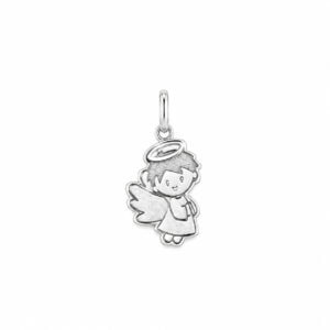 Pingente Anjinho Menino em Prata 925 – 11 x 13 mm