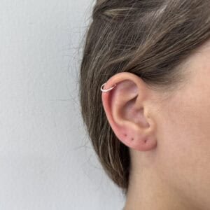 Piercing Fake 9 mm - 2 Bolinhas