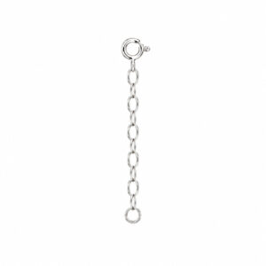 Prolongador de Corrente com Fecho Bóia em Prata 925 – 3,5 cm