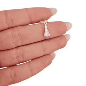 Berloque Nossa Senhora Aparecida Cravejada Micro Zircônias