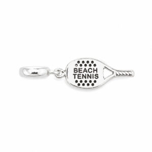Berloque Raquete de Beach Tennis em Prata 925