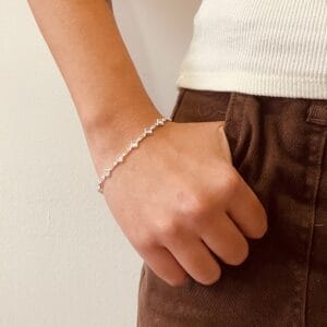 Pulseira Mix Losango Cristal