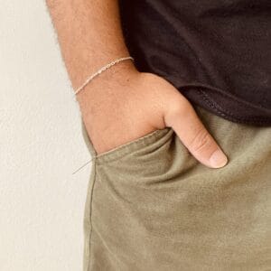 Pulseira Masculina Cadeado Mini