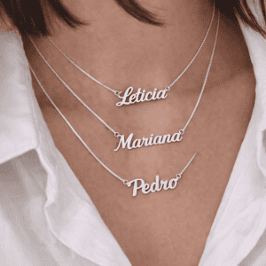 Colar Nome Personalizado por Encomenda